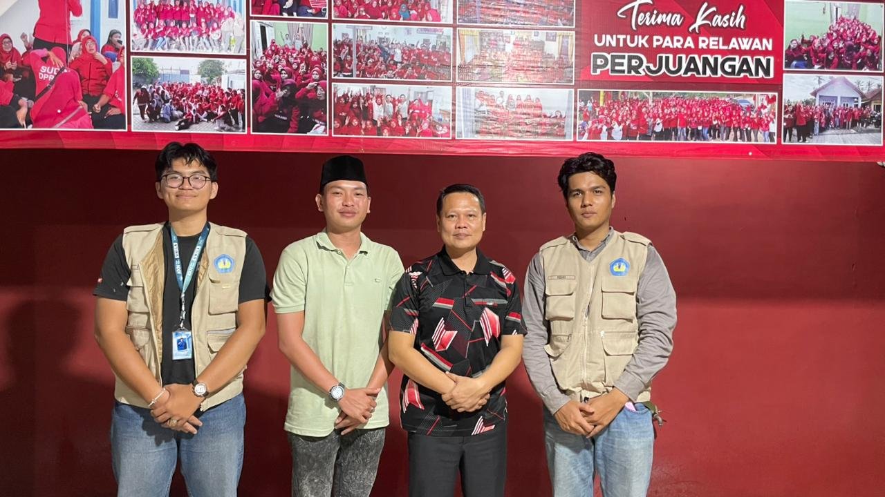 Mahasiswa KKN Audiensi dengan Anggota Dewan Hendri Gunawan Bahas Dukungan Desa Natar Expo